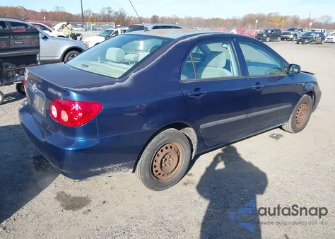 2006 Toyota Corolla Ce from USA, damaged, VIN 2T1BR32E76C662360